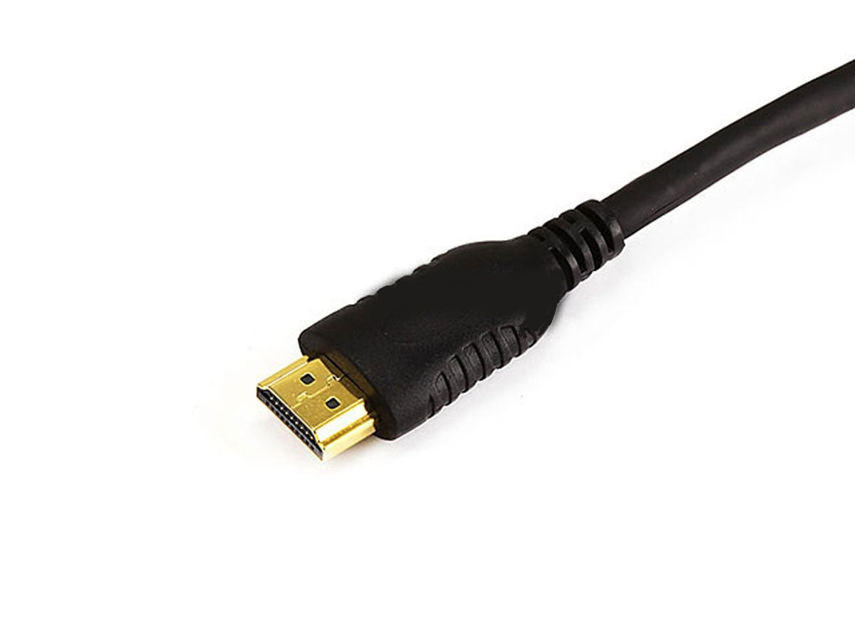 Monoprice Standard HDMI Cable with HDMI Mini Connector - 1080i@60Hz, 4.95Gbps, 30AWG, 15ft, Black
